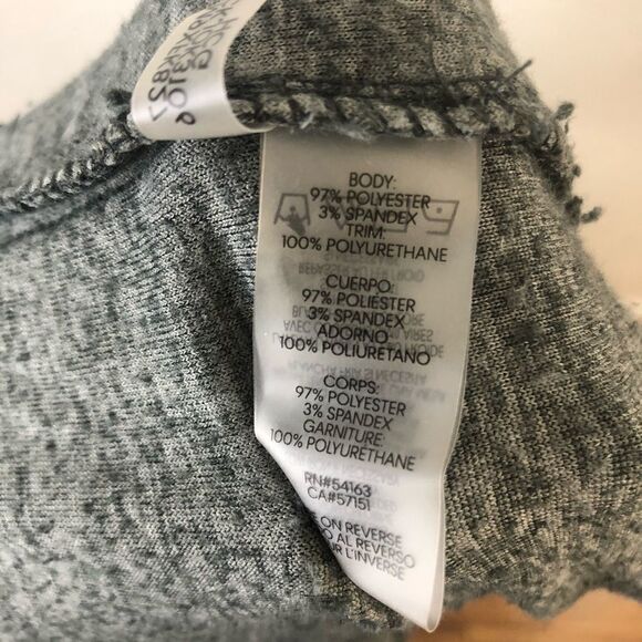 Calvin Klein Gray Velvet side line size M - Picture 9 of 9